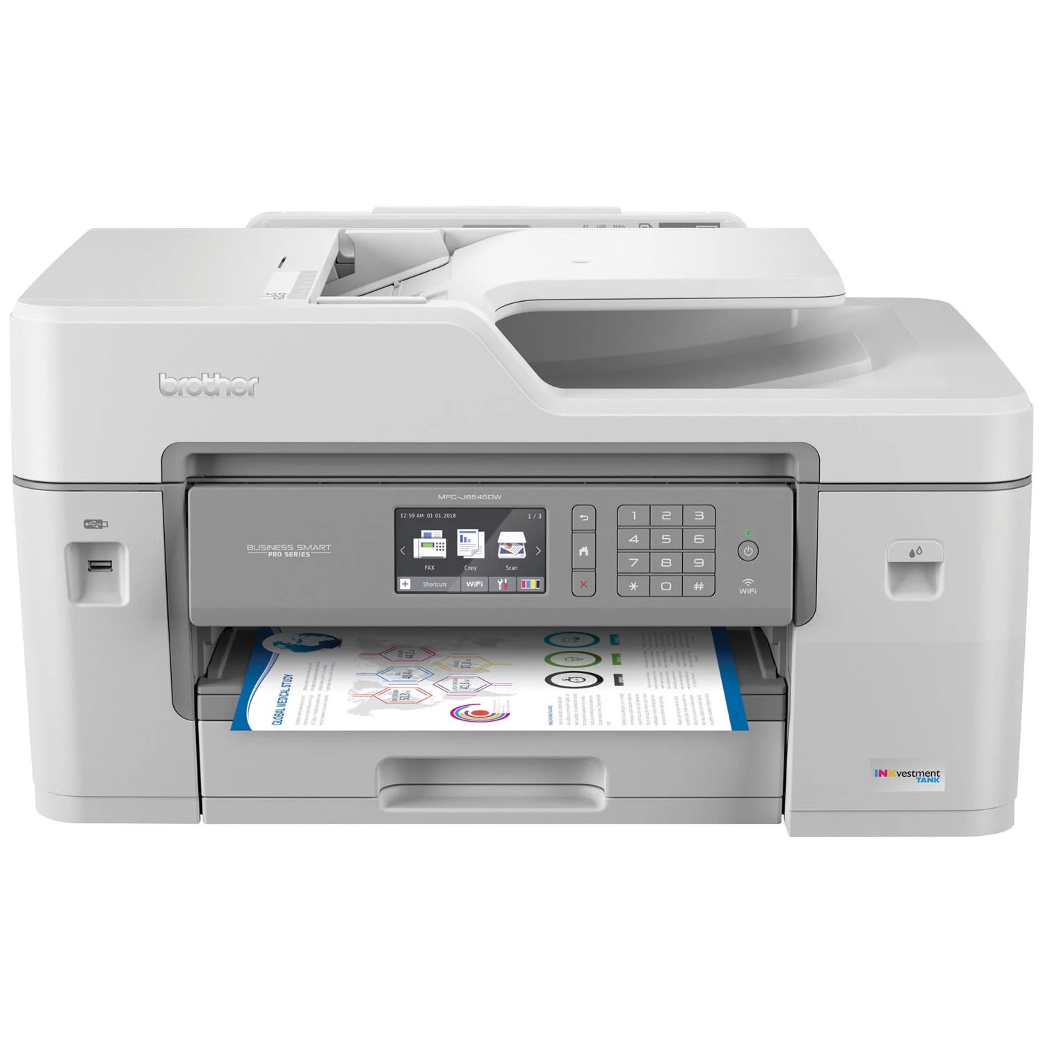 Color Inkjet All-in-One Wireless Printer U634220