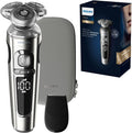 Rechargeable Wet or Dry Electric Shaver with Trimmer Attachment and Premium Case T33080