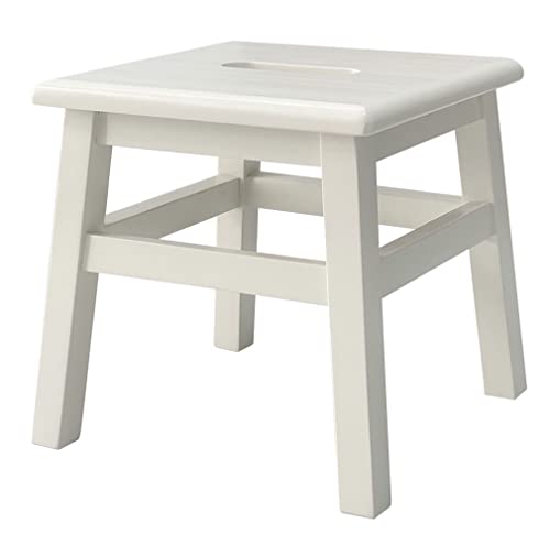 Solid Hardwood Step Stool, 12.25 Inches, Unfinished U639