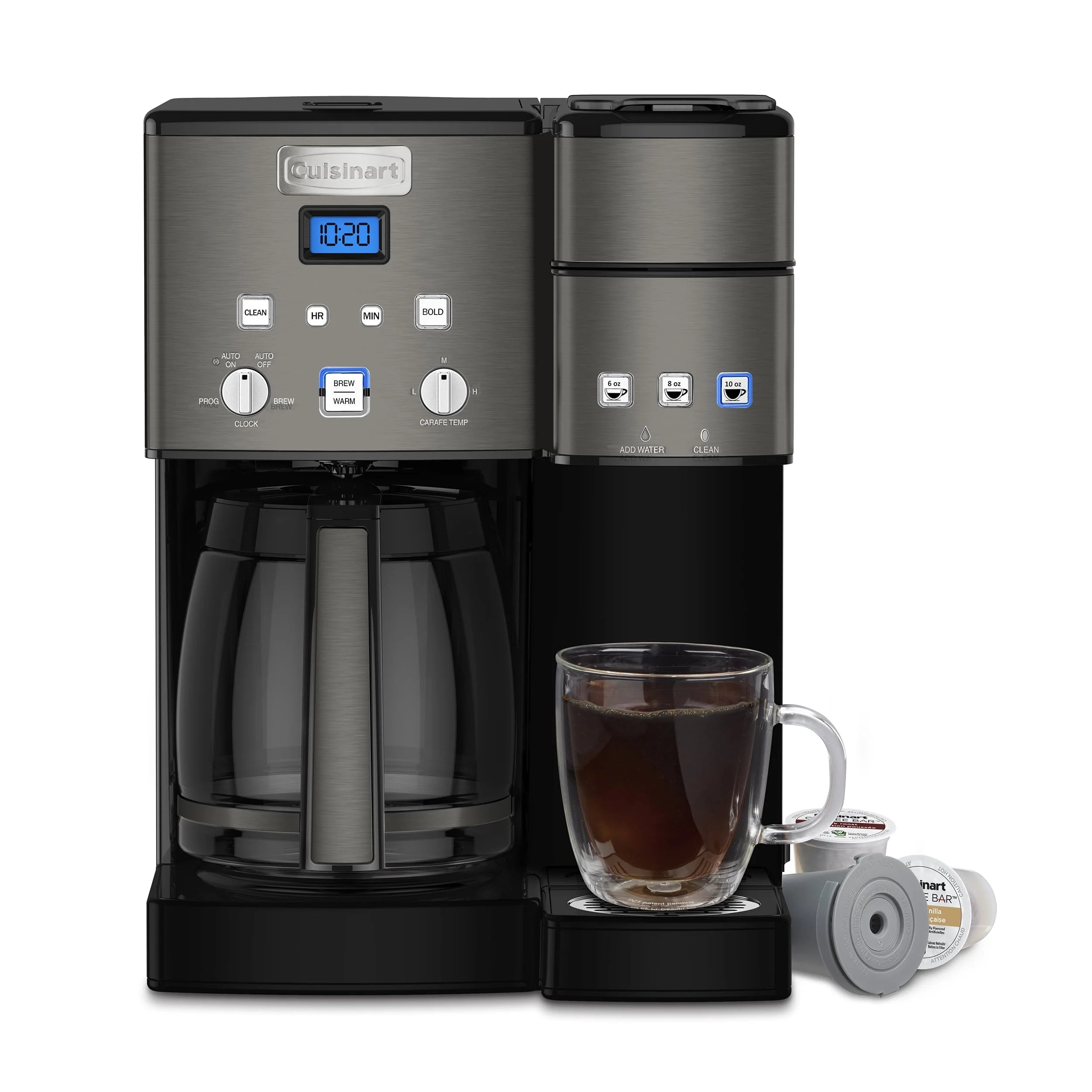 12 Cup Coffeemaker and Single-Serve Brewer Y598919