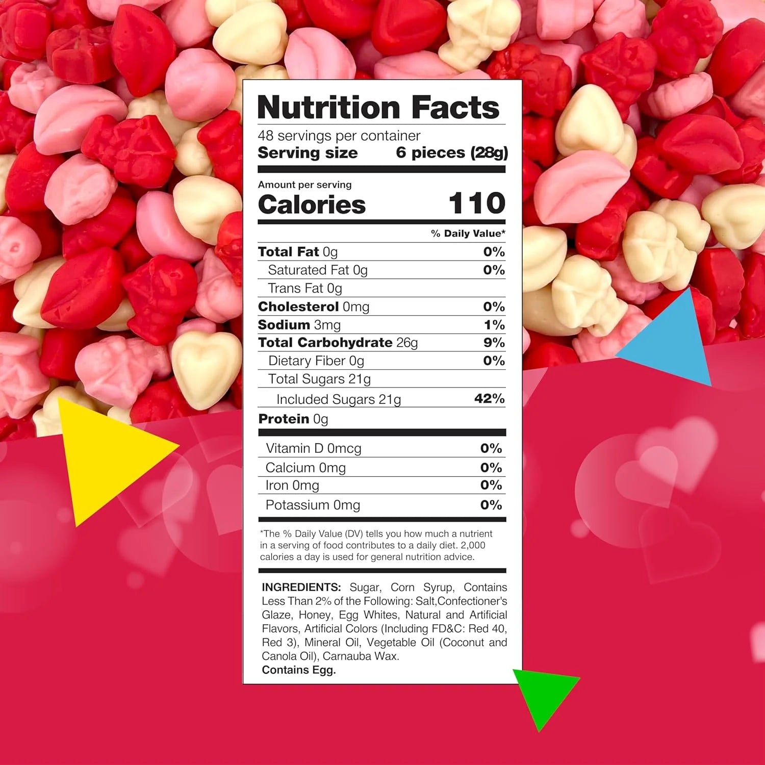 3 Pound Valentine Candy Mix B795