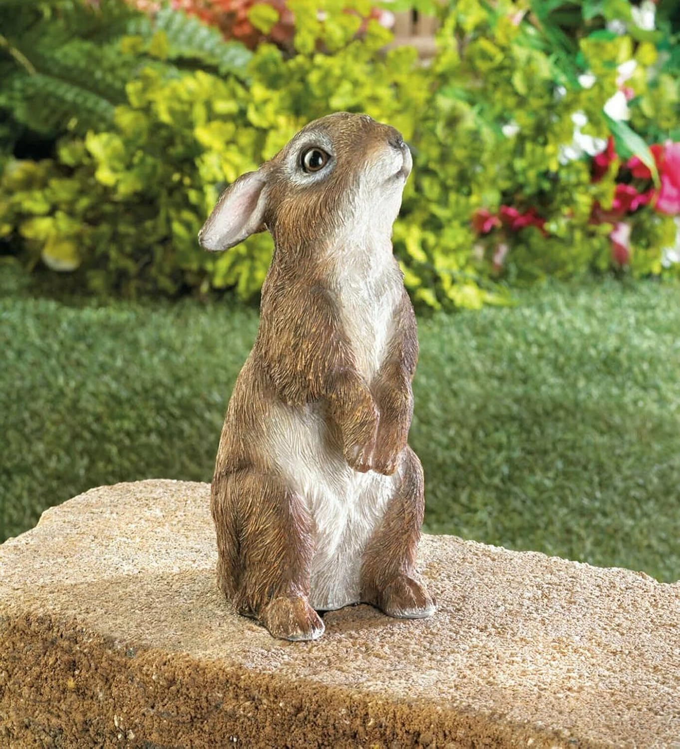 Standing Bunny Statue, Multicolor Y511