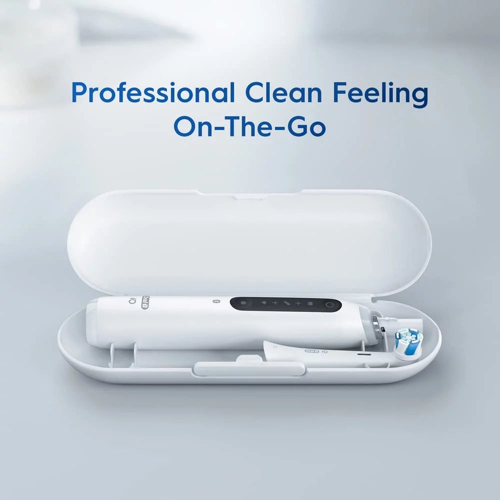 Black Electric Toothbrush with 3 Brush Head V869
