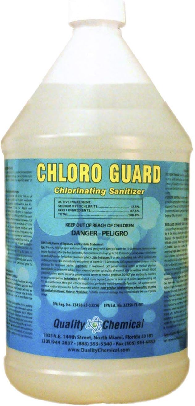 128 oz 12.5% Liquid Chlorine T22813