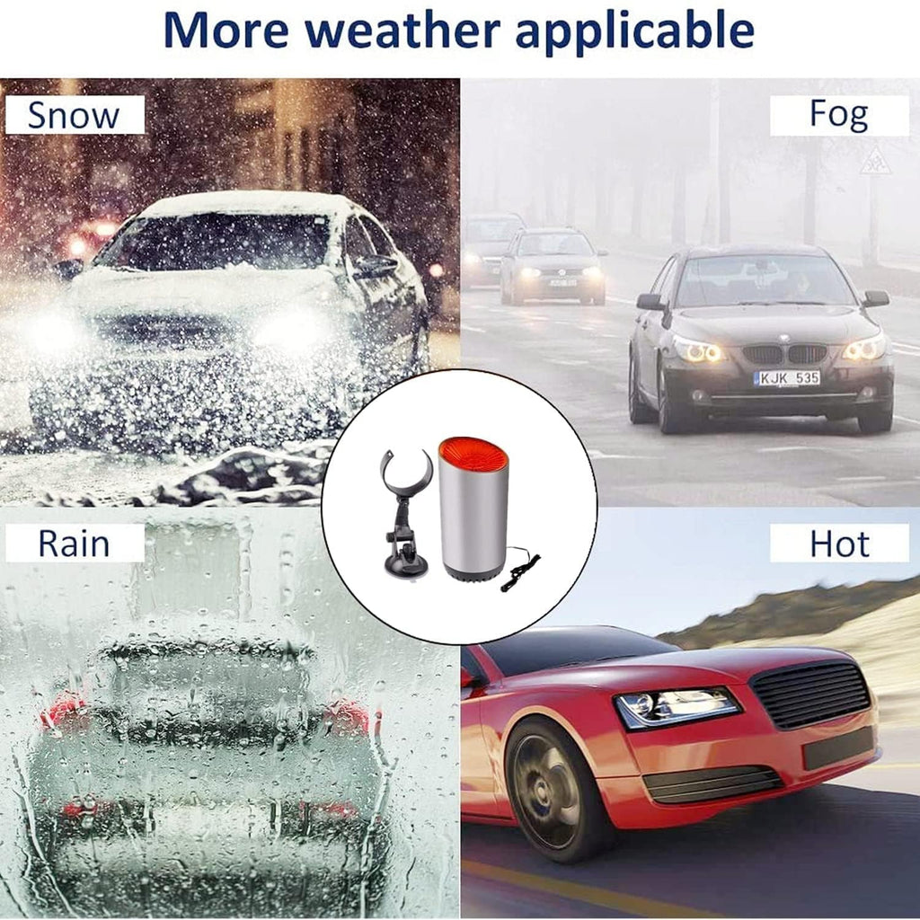 Gray 12V Portable Car Heater S22882