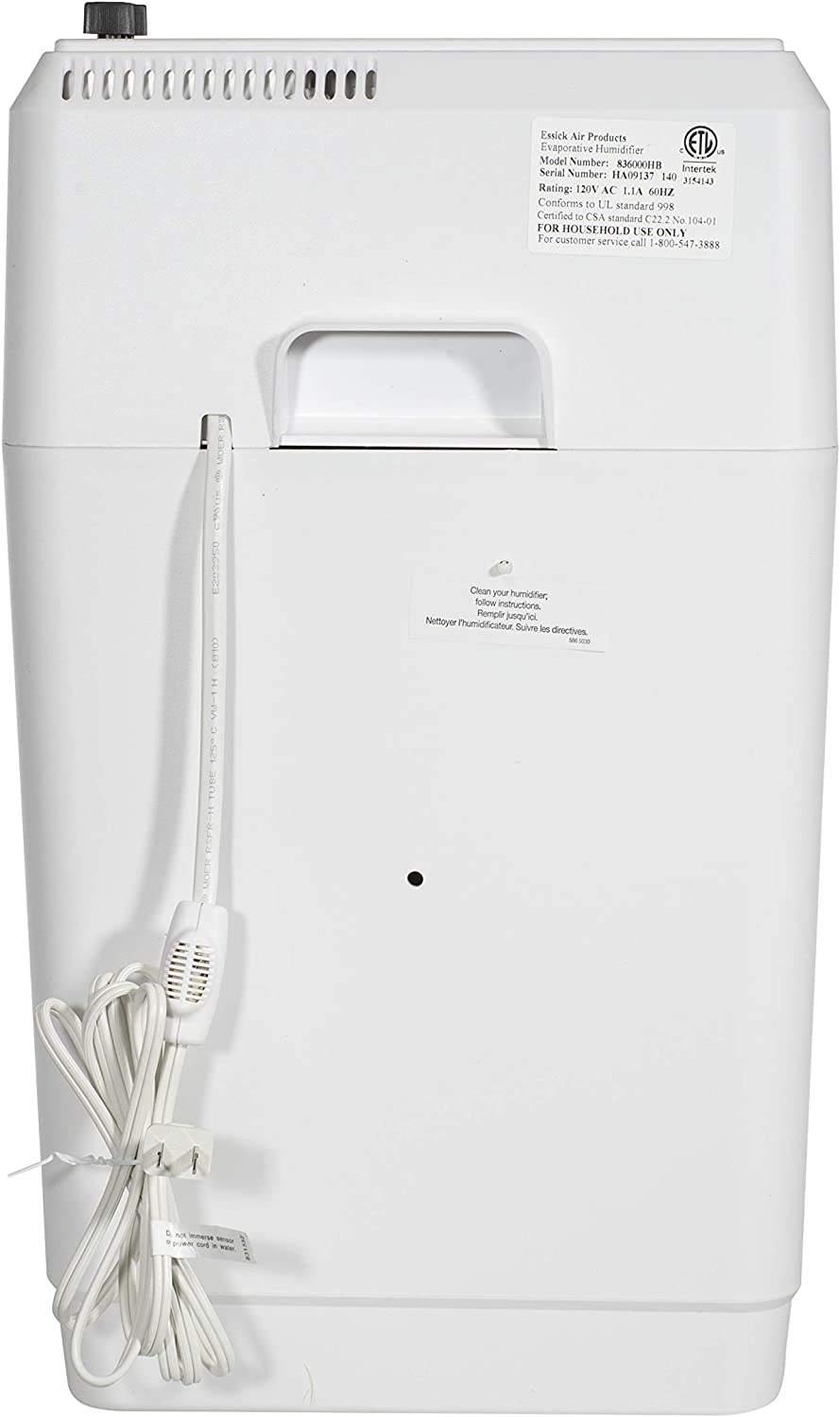 Space-Saver Evaporative Whole House Humidifier I559