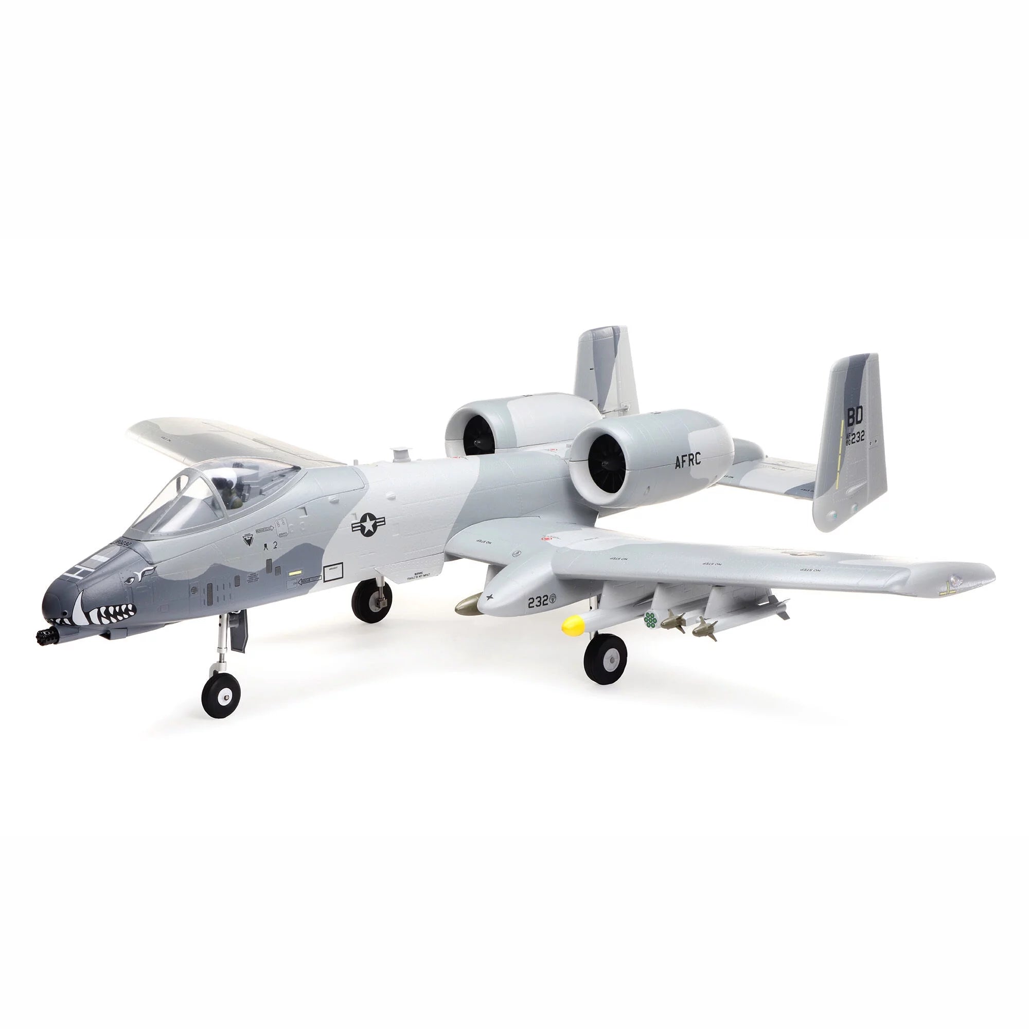 A-10 Thunderbolt II Twin 64mm EDF BNF Basic RC Airplane K8378