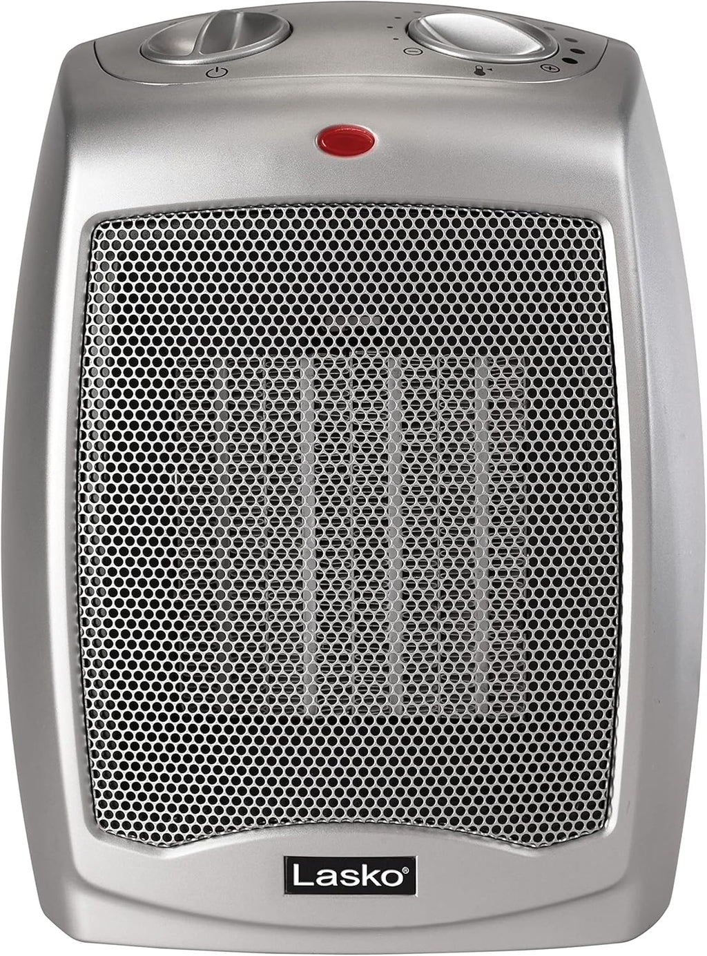 Ceramic Adjustable Thermostat Space Heater, Non-Oscillating, Small Portable Ceramic Space Heater, White G236648