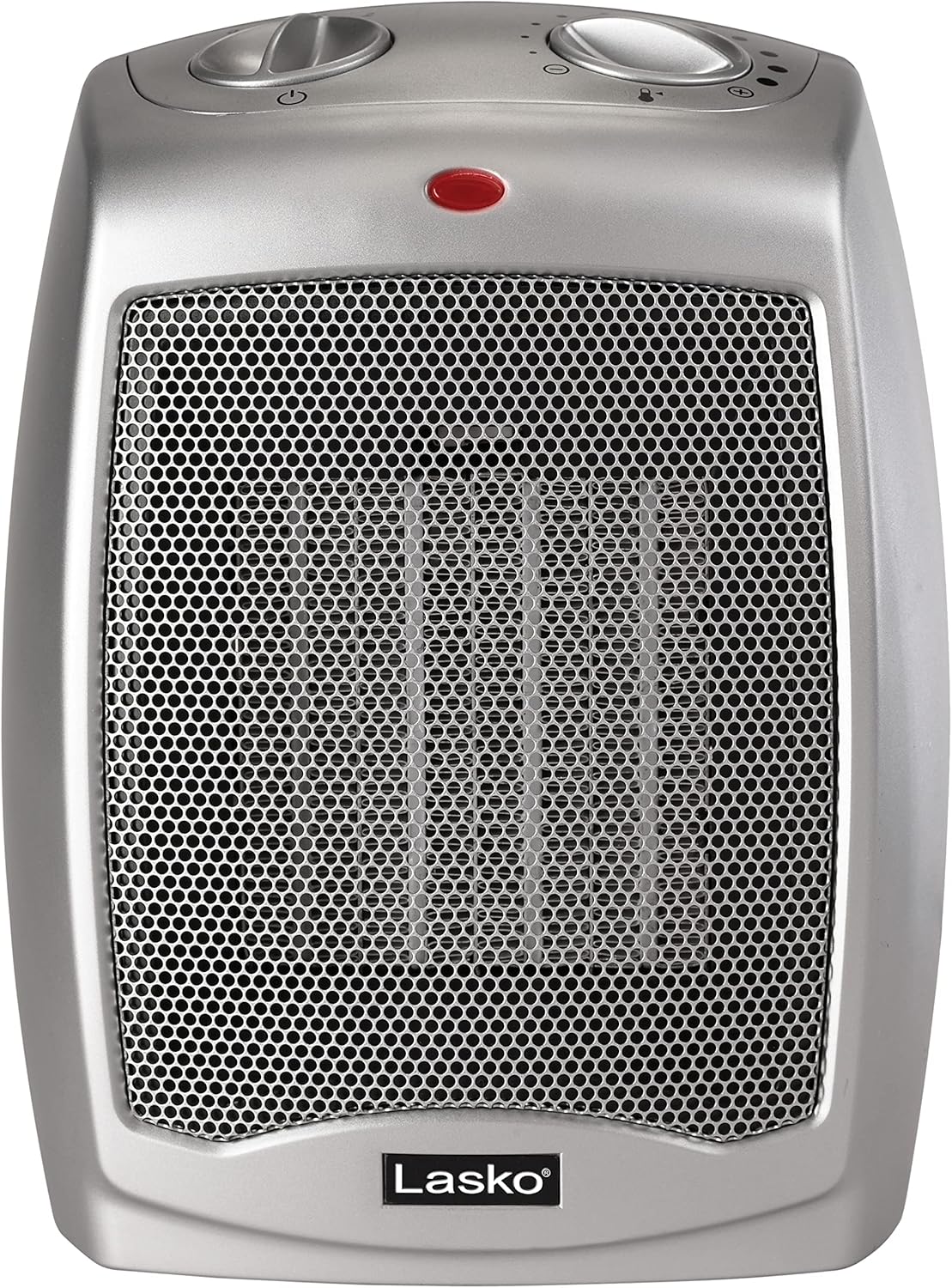 Ceramic Adjustable Thermostat Space Heater, Non-Oscillating, Small Portable Ceramic Space Heater, White G236648