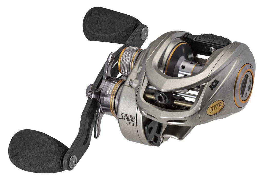 Left-Hand Retrieve Silver Baitcast Fishing Reel Q7780