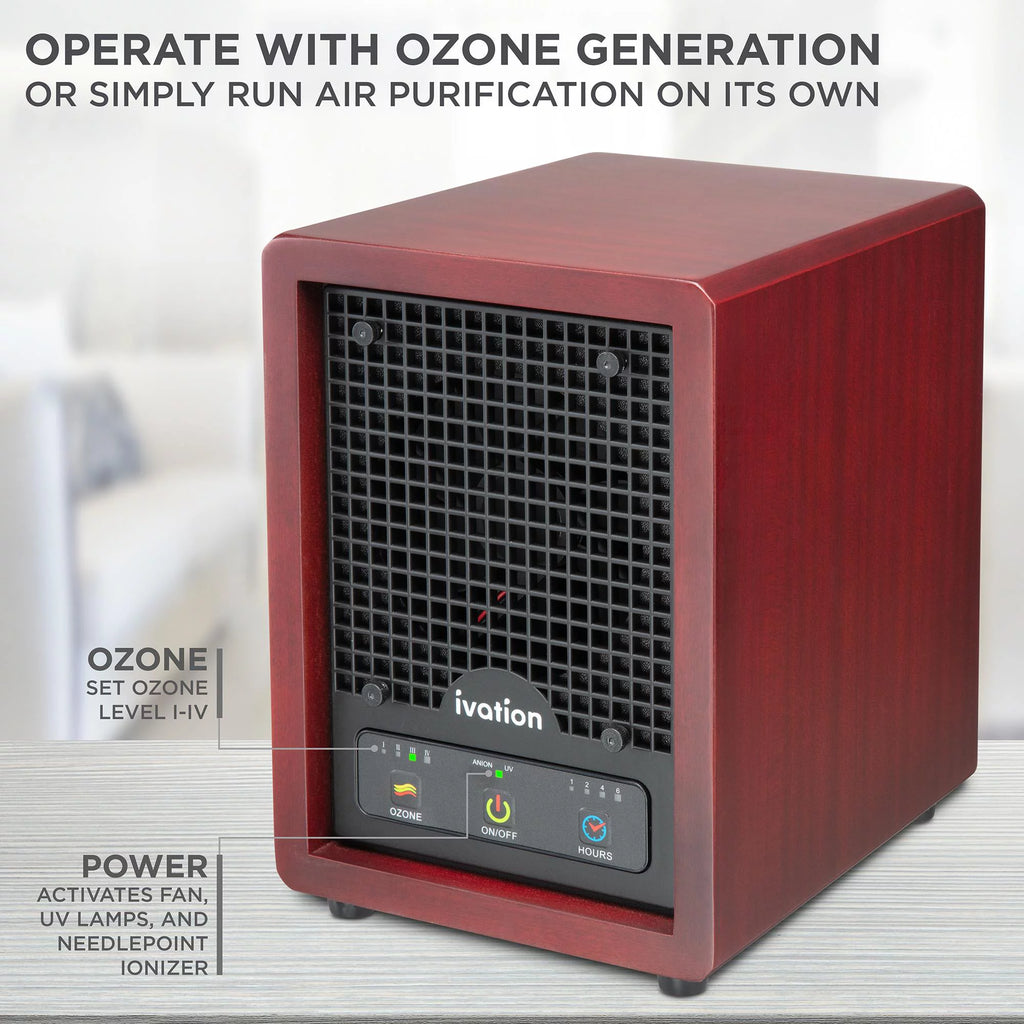 Ozone Air Purifier with Multi-Level Filtration W41970