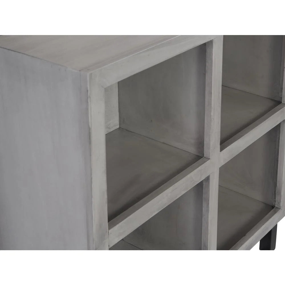 Gray Wood Accent Bookcase G606905
