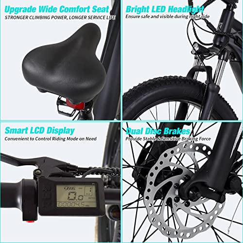 750W 48V 14AH Removable Battery 26" Fat Tire Electric Bike N24994