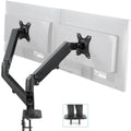 Black Dual Monitor Desk Mount Stand for 17 to 27 inch Screens H99645