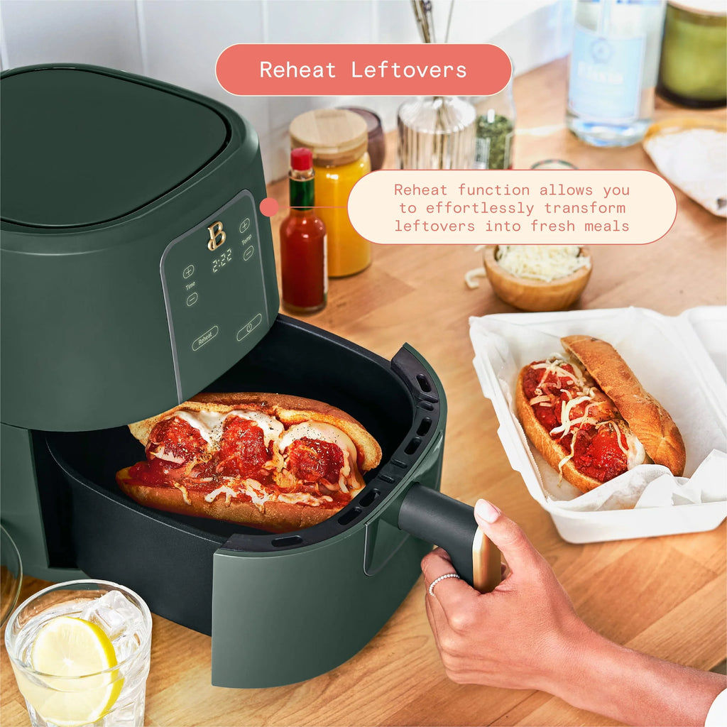 3 Qt White Air Fryer N12685