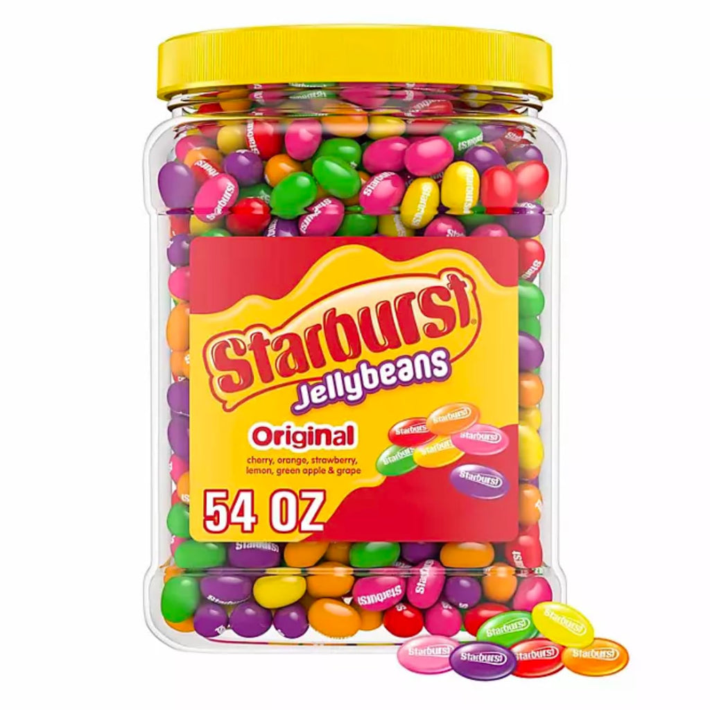 54 Ounce Original Fruit Flavors Jelly Beans Candy Bulk Jar C392084