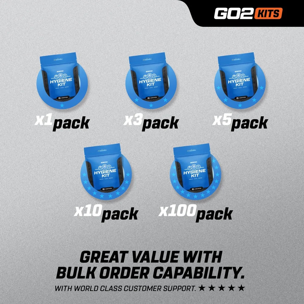 5-Pack Hygiene Toiletry Kits U582962
