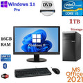 22" LCD Desktop Computer PC 16GB RAM 1TB X97812