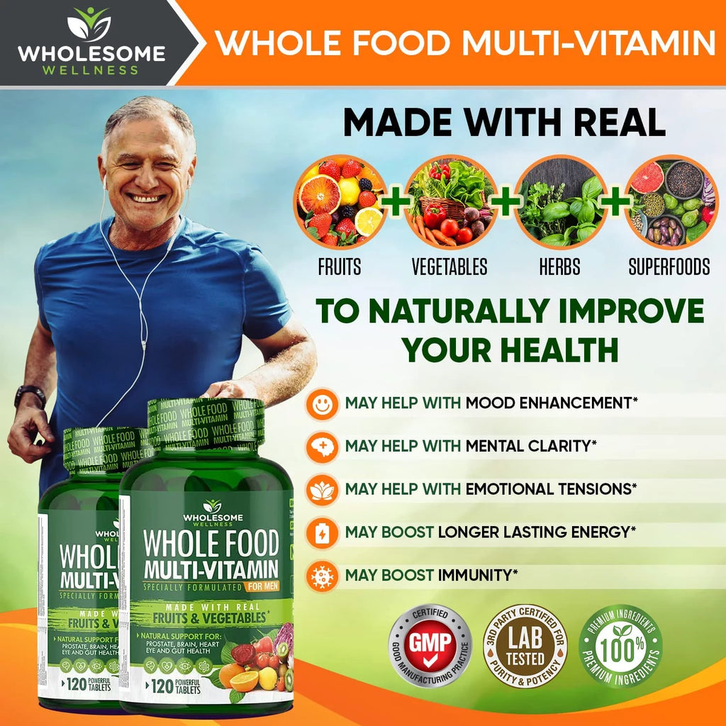 120 Tablets Vegan Multivitamin for Men C353