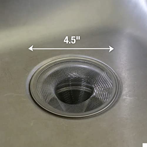 Stainless Steel Bathroom Lavatory Mesh Strainer K139