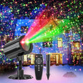 Red & Green Christmas Light Projector with Remote W1272