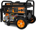 11,000-Watt 120V/240V Dual Fuel Portable Generator with Wheel Kit and Electric Start I34406