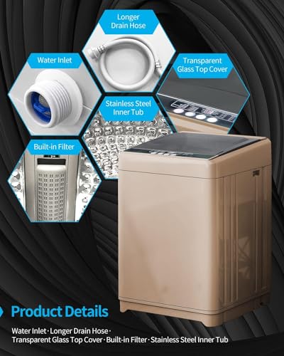 Portable Washer and Dryer Combo Set T3246