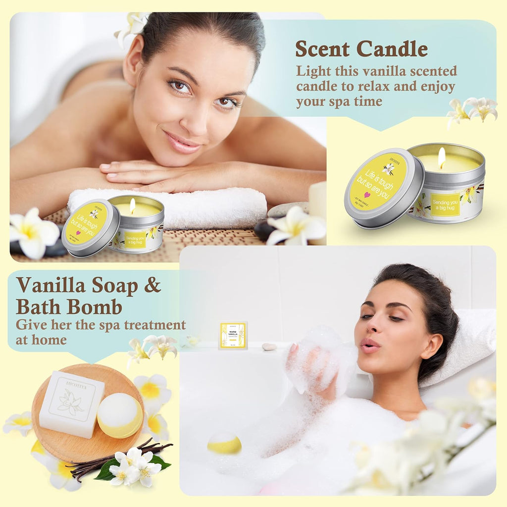 Warm Vanilla Bath and Body Gifts Set F8528