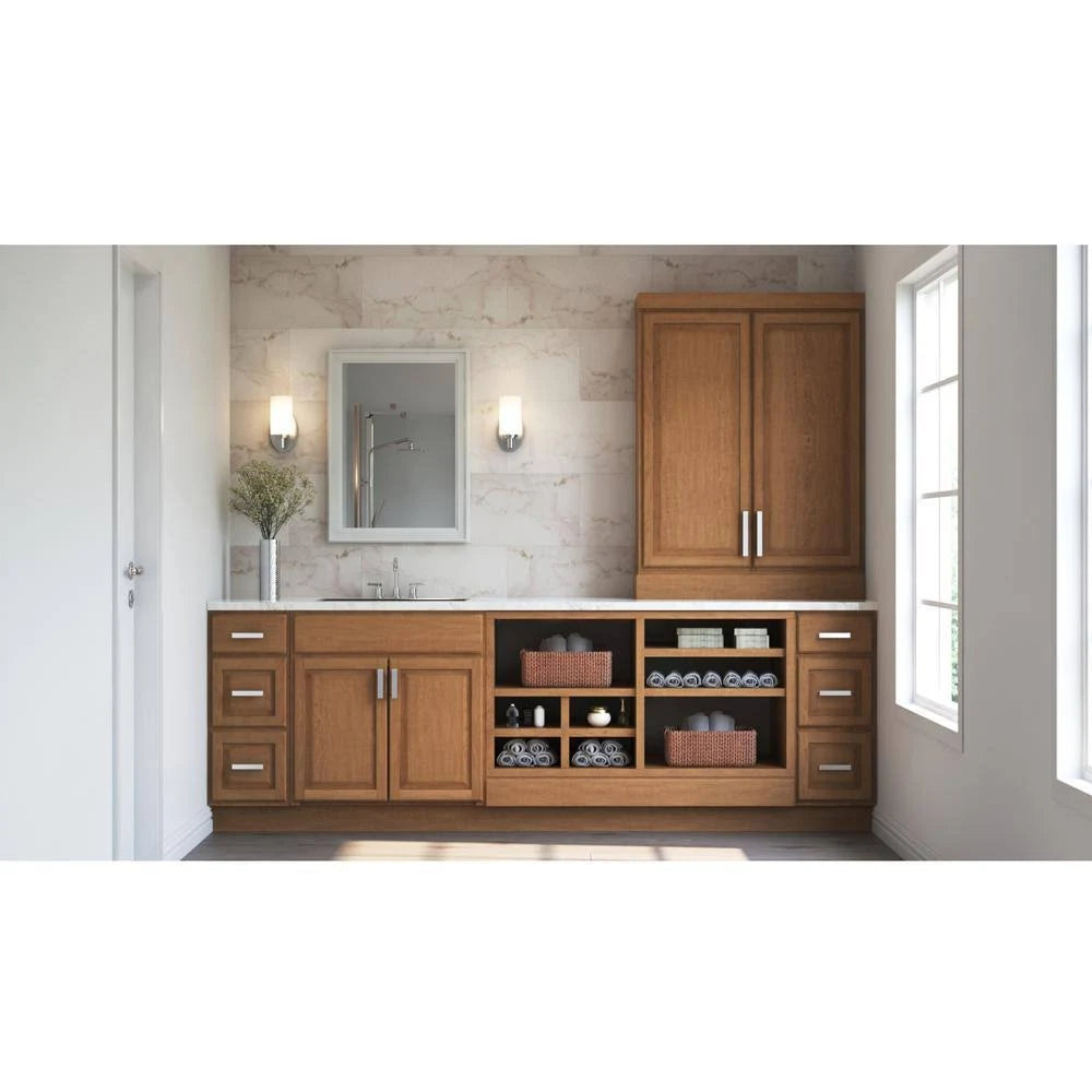 Medium Oak Drawer Base Kitchen Cabinet H4350