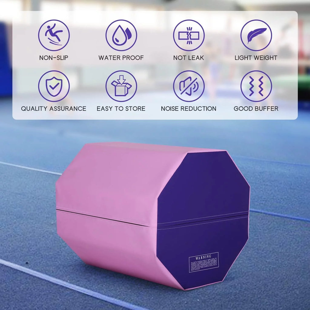 Pink Octagon Tumbling Mat 24.4" x 25.6" R453