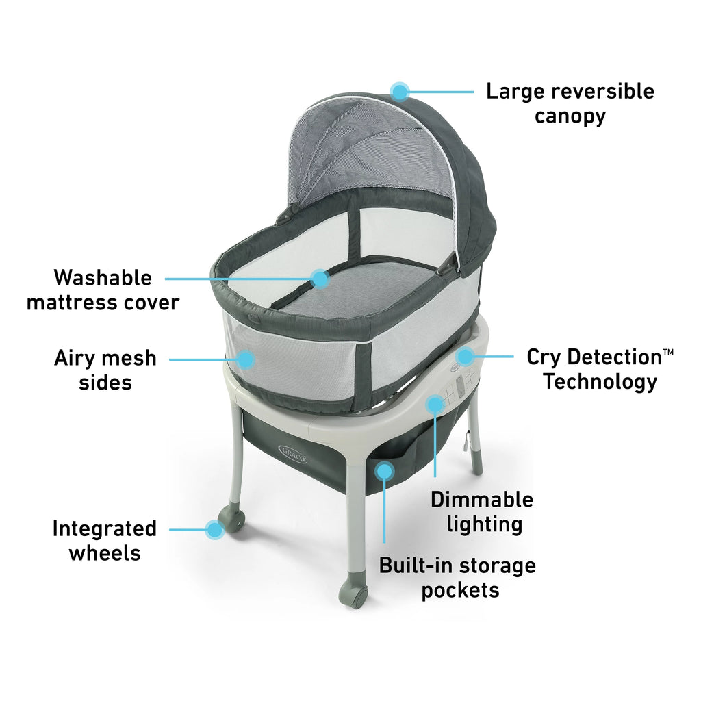 Ellison Bassinet with Cry Detection Technology N112