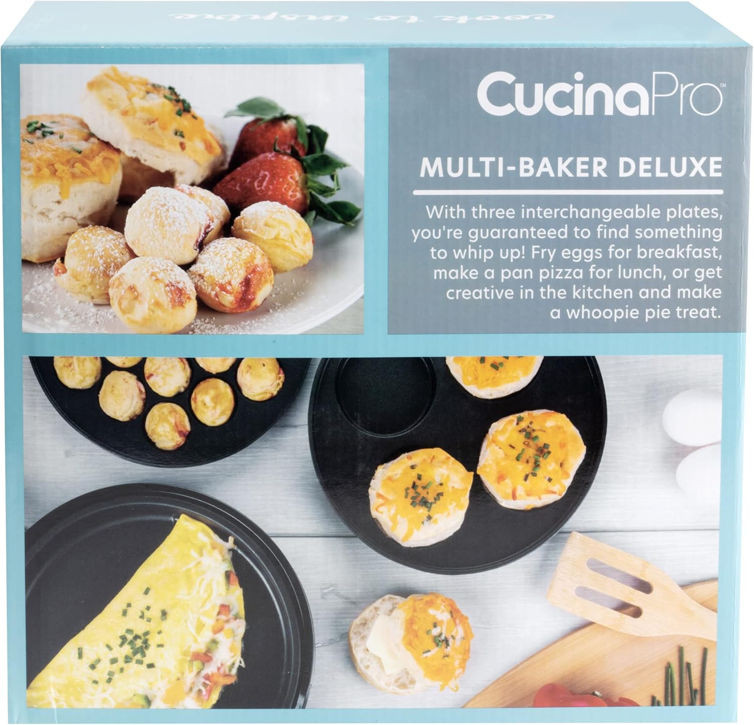 Electric Appliance with Temp Control, 3 Interchangeable Skillets R423681