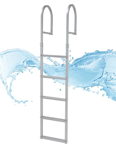 3 Step Aluminum Dock Ladder with Nonslip Tread E4721