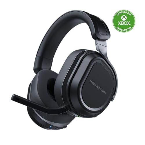 Black Wireless Gaming Headset with Memory Foam Cushions Y814