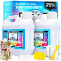 Epoxy Resin 80 OZ KIT Crystal Clear Casting, Non-Toxic, Heat Resistant M1206