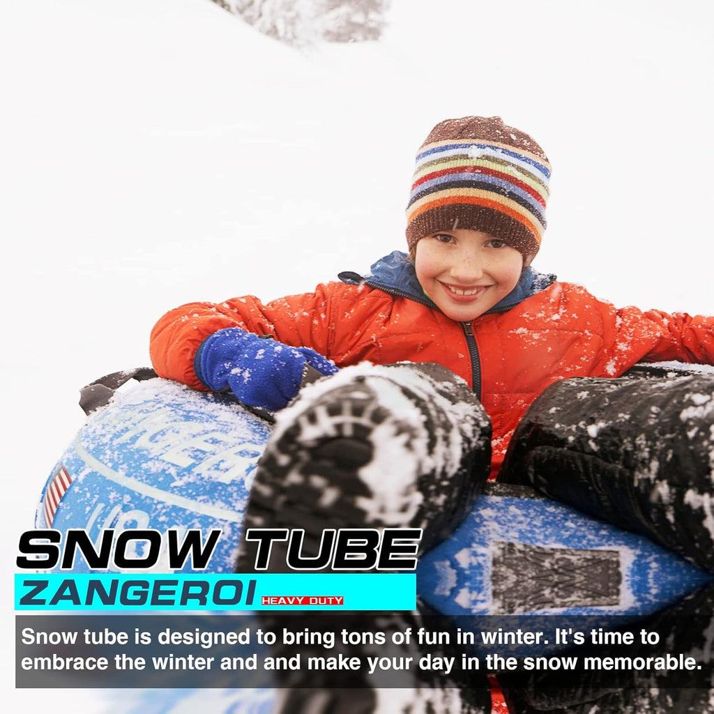 47inch Inflatable Heavy Duty Snow Tube (Blue) K2098