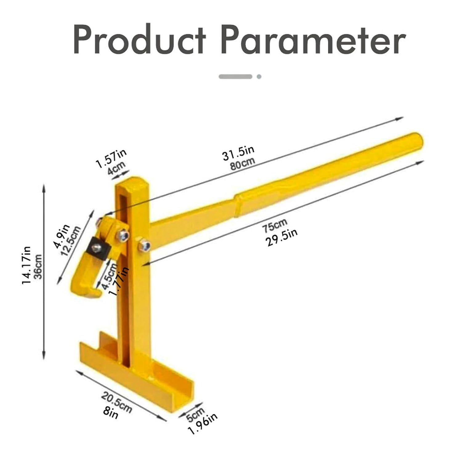 Heavy Duty Post Puller Set with Lifting Chain Puller G711