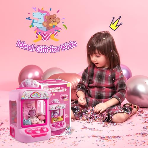 Claw Machine with 20 Mini Plush Toys K164