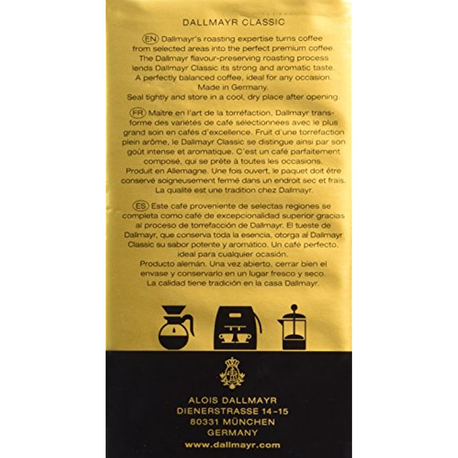 Classic Ground Coffee 250G (4-Pack) F686