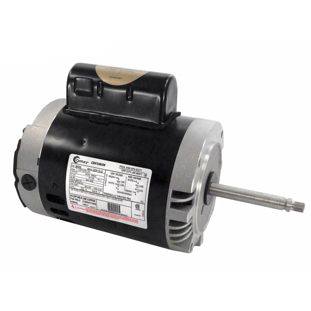 Horizontal 3/4 HP Pool Cleaner Replacement Motor, 6.5/13.0A 115/230V T672659