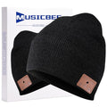 White Bluetooth Knit Winter Beanie G388