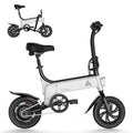 Folding Electric Bike 450W Peak Motor 16MPH 15 Miles 12" Pneumatic Tires P288