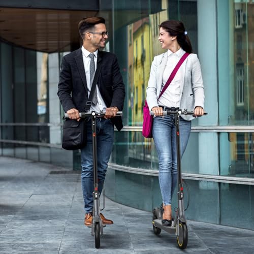 Electric Scooter with 350W Motor, 8.5" Solid Tires, Foldable O3334
