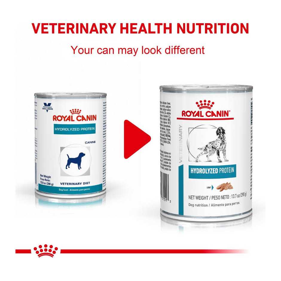 13.7 oz Veterinary Diet Canine Hydrolyzed Protein Adult Dog Loaf in Sauce Food G76790
