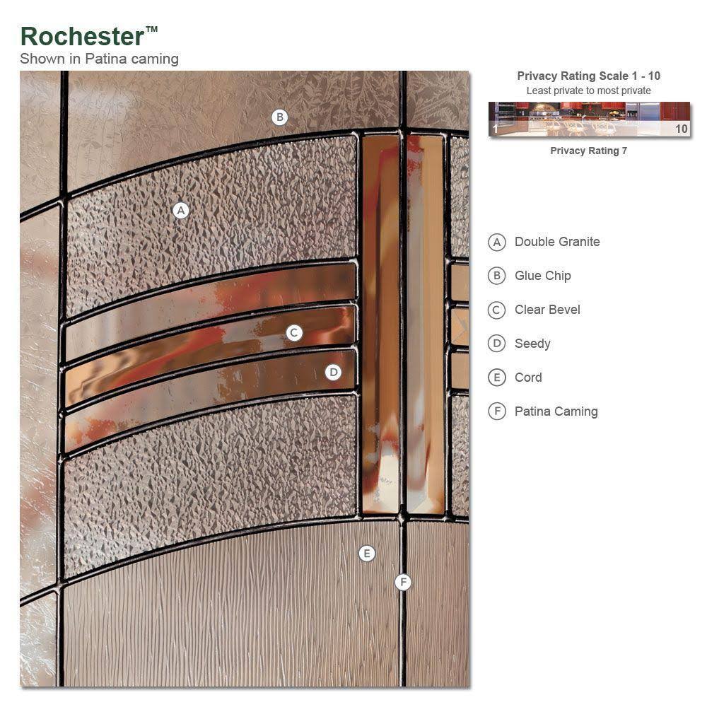 50.5 in. x 81.625 in. 1/2 Lite Unfinished Smooth Right-Hand Fiberglass Prehung Front Door G295