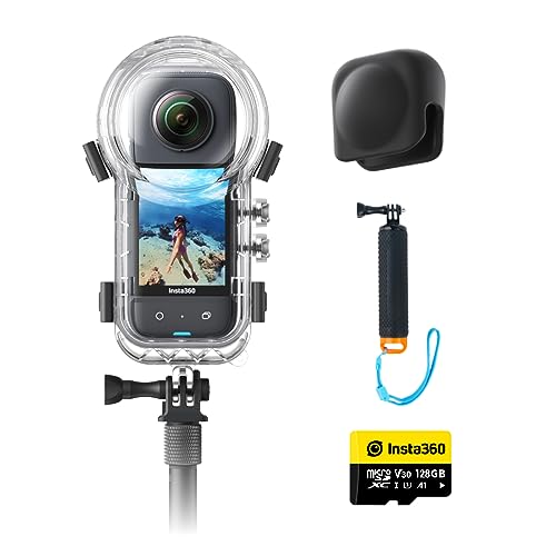 Waterproof 360 Action Camera with 48MP Sensors, 5.7K 360 Video Q636848