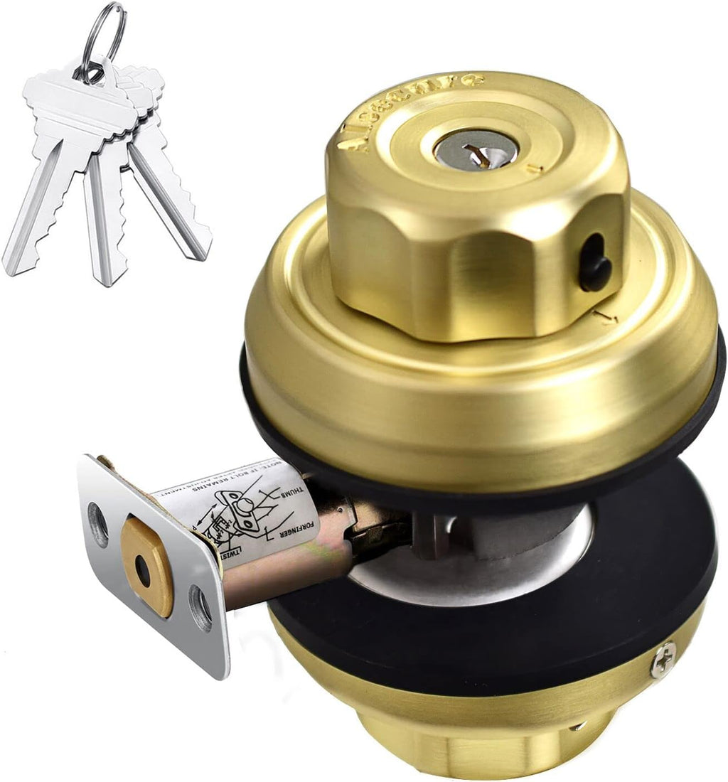 Twist to Lock Deadbolt Lock Keyless Single Cylinder V541033