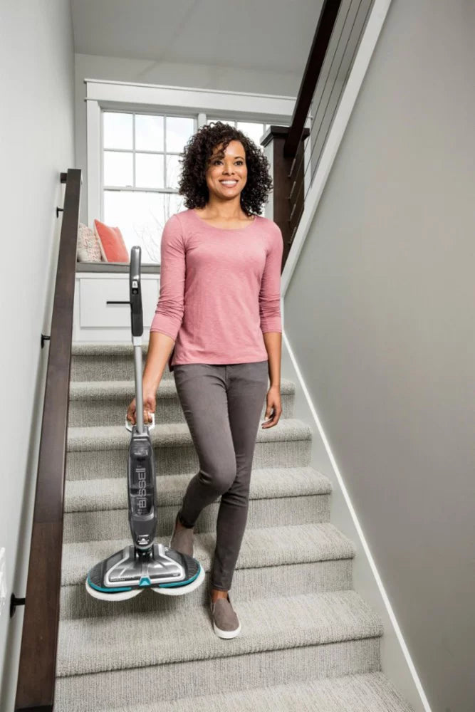 Cordless Hard Floor Spin Mop and Cleaner B644