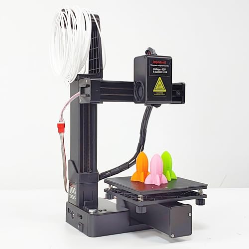 Compact FDM 3D Printer with Removable Build Plate, 0.4mm Metal Nozzle F70938
