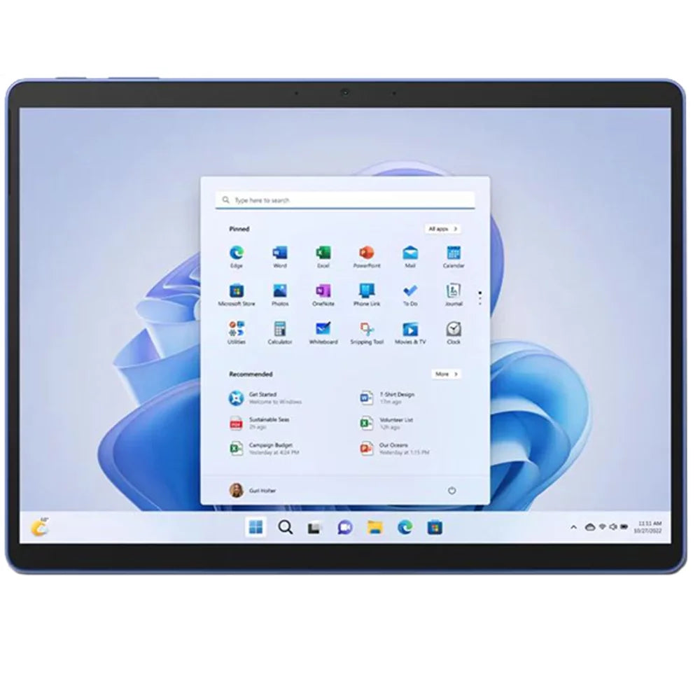 13" Touch Tablet Intel i7 16GB 256GB Sapphire Bundle with Black Keyboard N5774